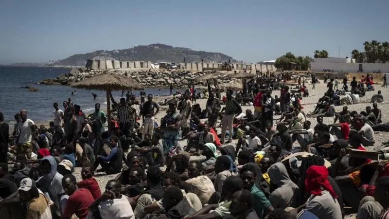 Le ministère de l'Intérieur espagnol confirme le nombre de migrants arrivés à Ceuta